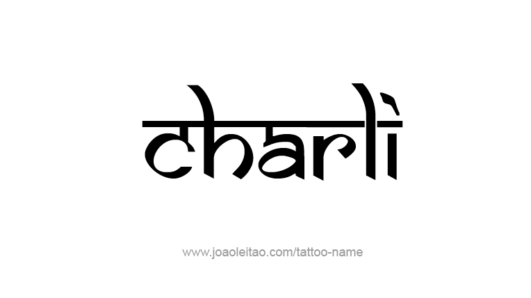 Tattoo Design Name Charli  