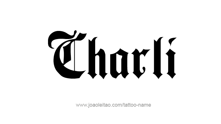 Tattoo Design Name Charli  