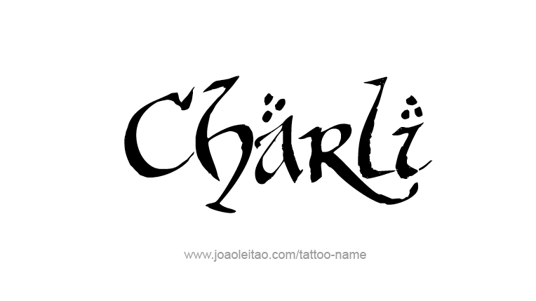 Tattoo Design Name Charli  