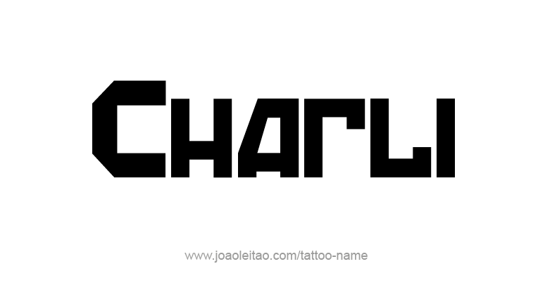 Tattoo Design Name Charli  