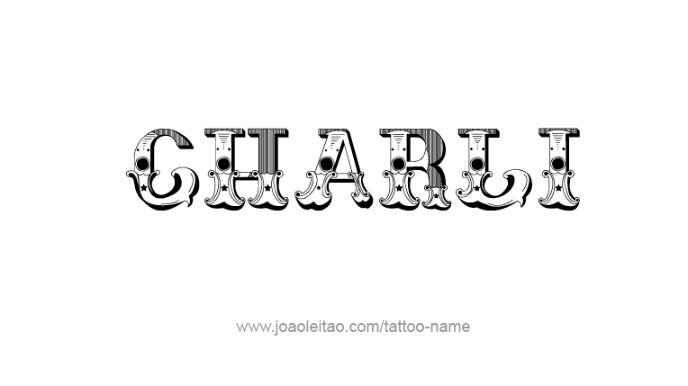 Tattoo Design Name Charli  