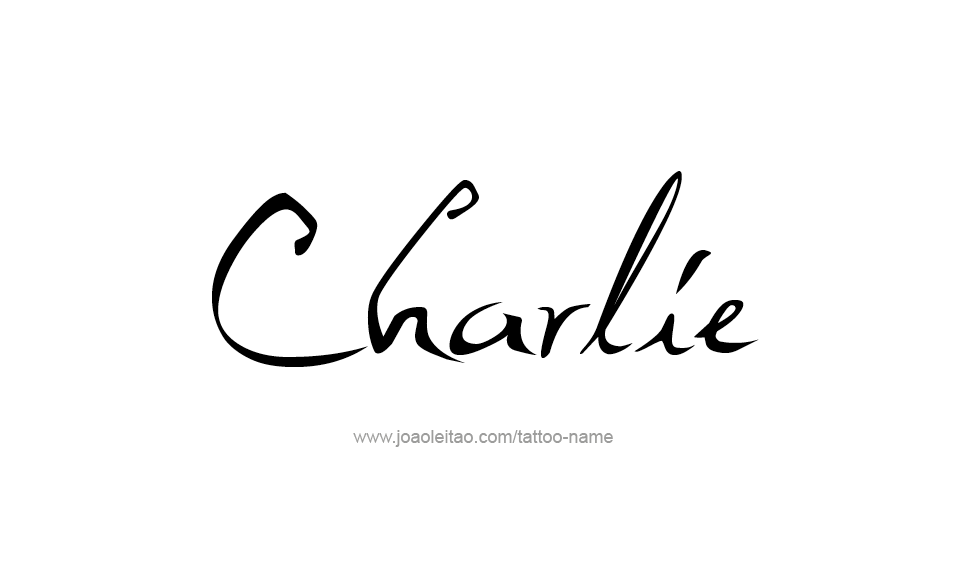 Tattoo Design Name Charlie  