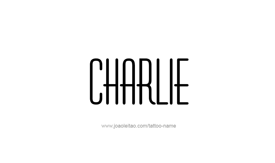 Tattoo Design Name Charlie  