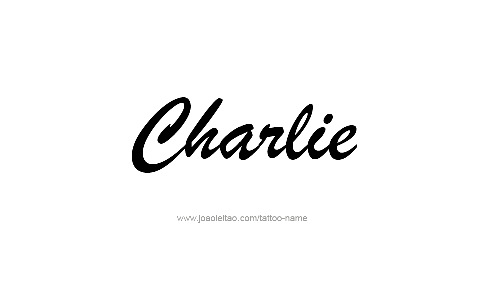 Tattoo Design Name Charlie  