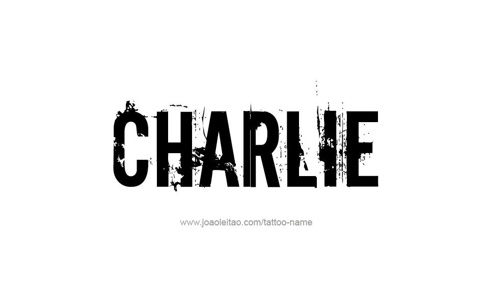 Tattoo Design Name Charlie  