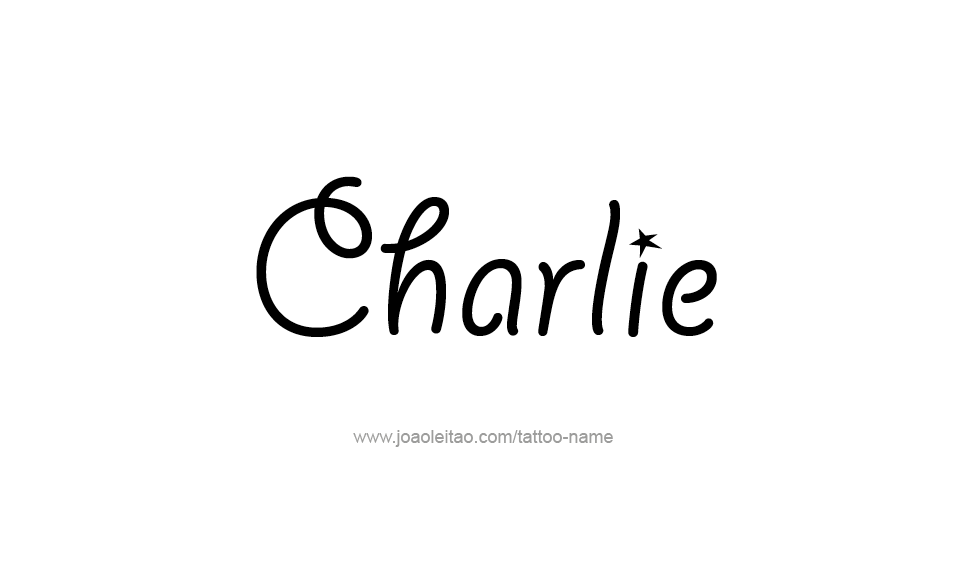 Tattoo Design Name Charlie  