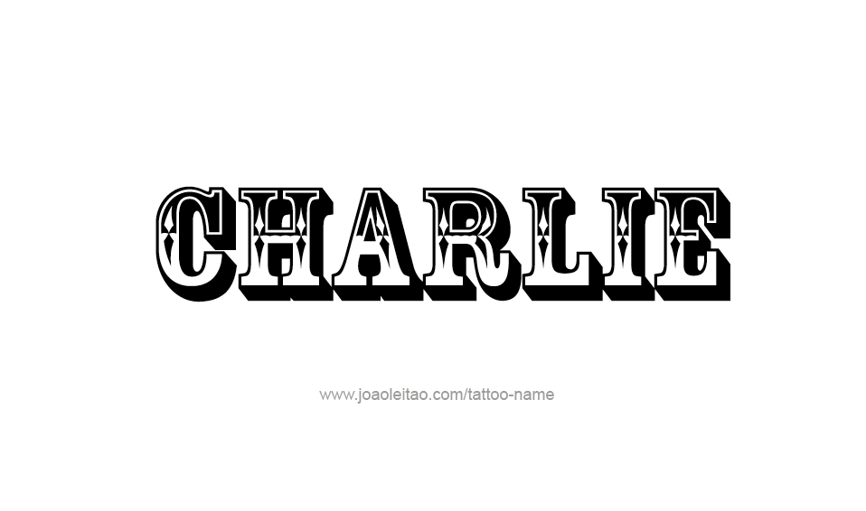 Tattoo Design Name Charlie  