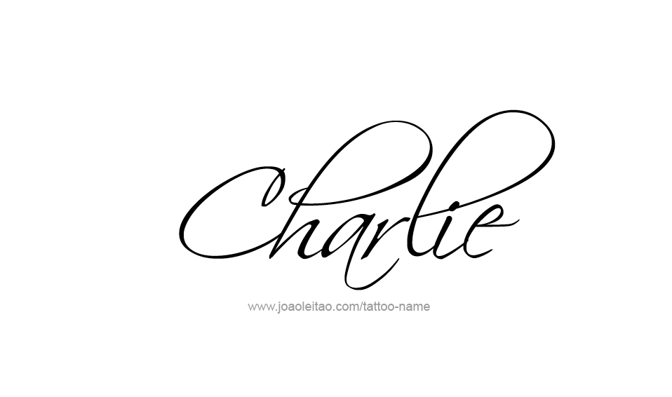 Tattoo Design Name Charlie  