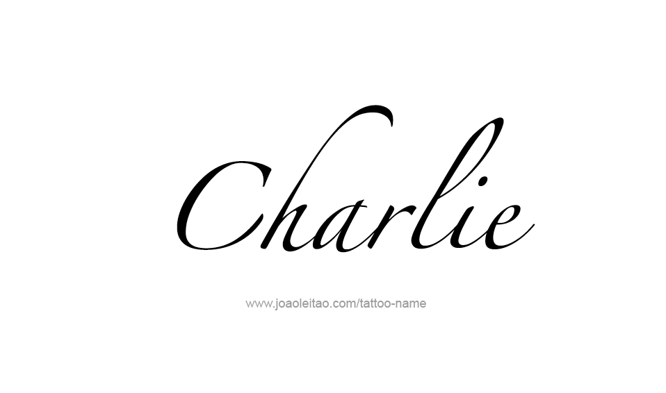 Tattoo Design Name Charlie  