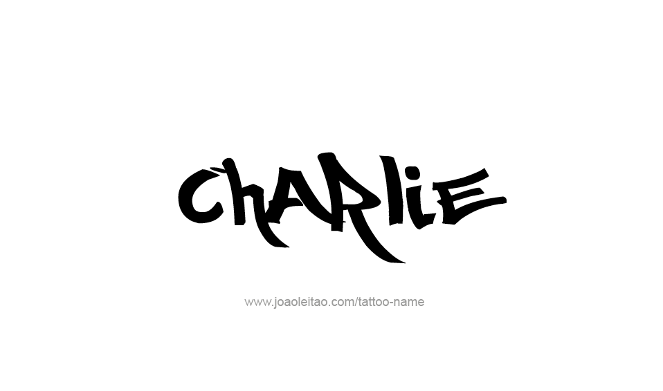 Tattoo Design Name Charlie  