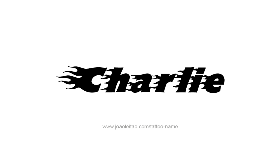 Tattoo Design Name Charlie  