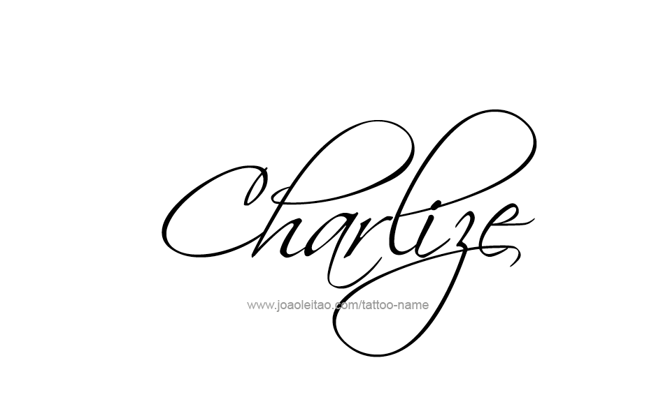 Tattoo Design Name Charlize  