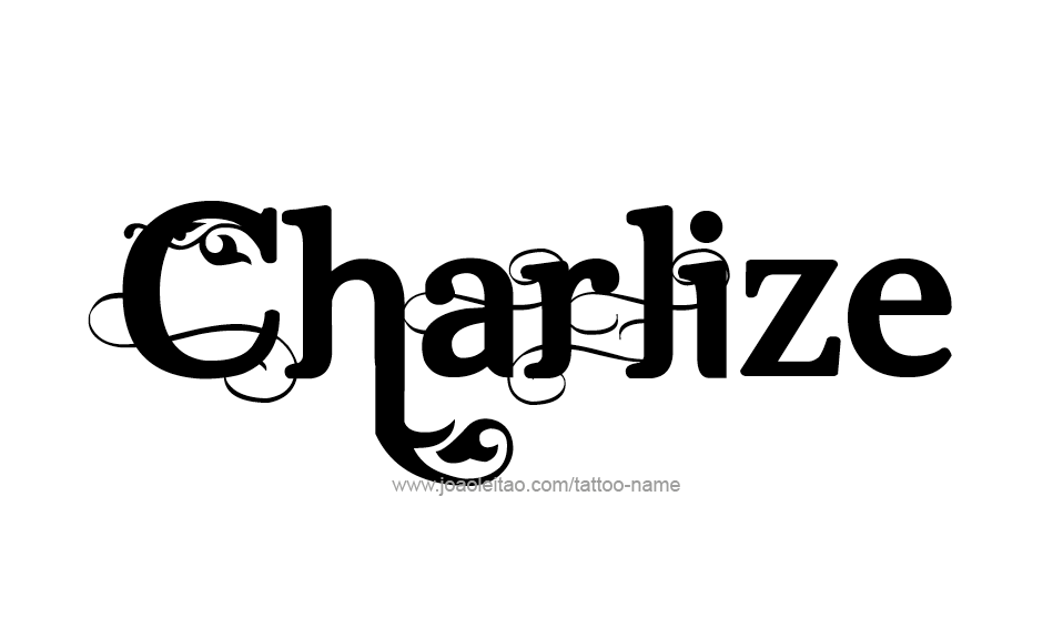 Tattoo Design Name Charlize  