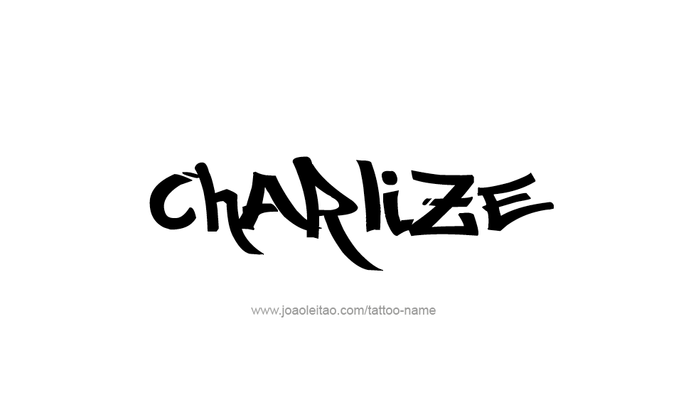 Tattoo Design Name Charlize  