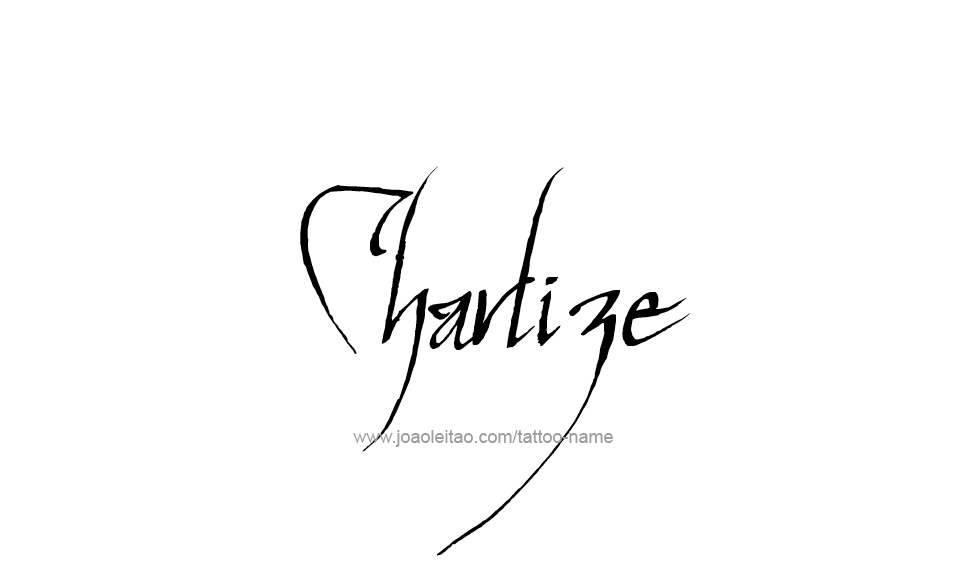 Tattoo Design Name Charlize  