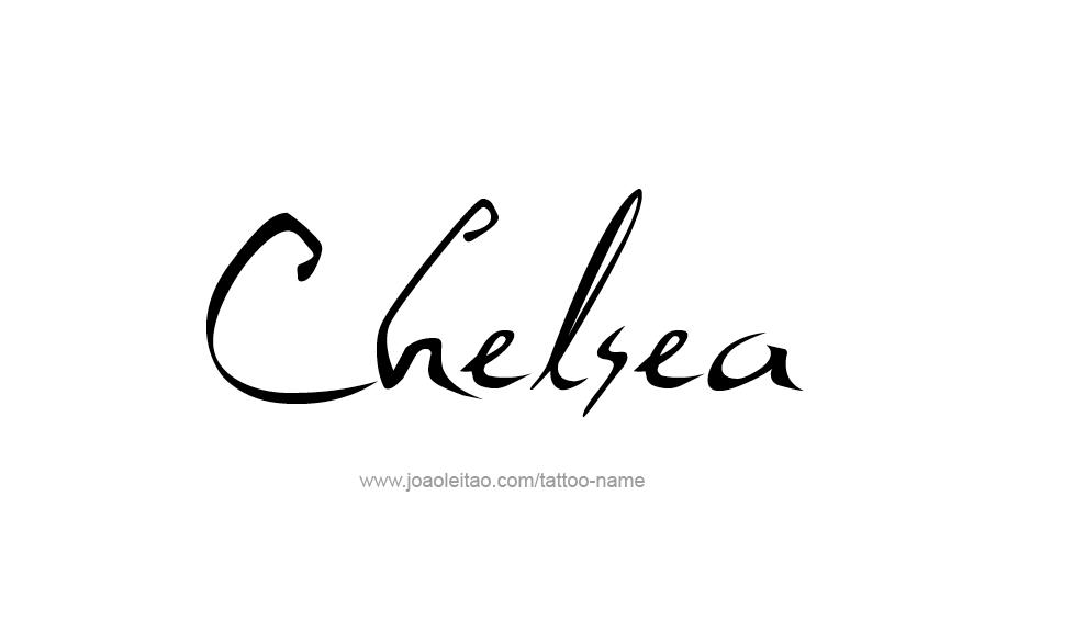 Tattoo Design Name Chelsea  