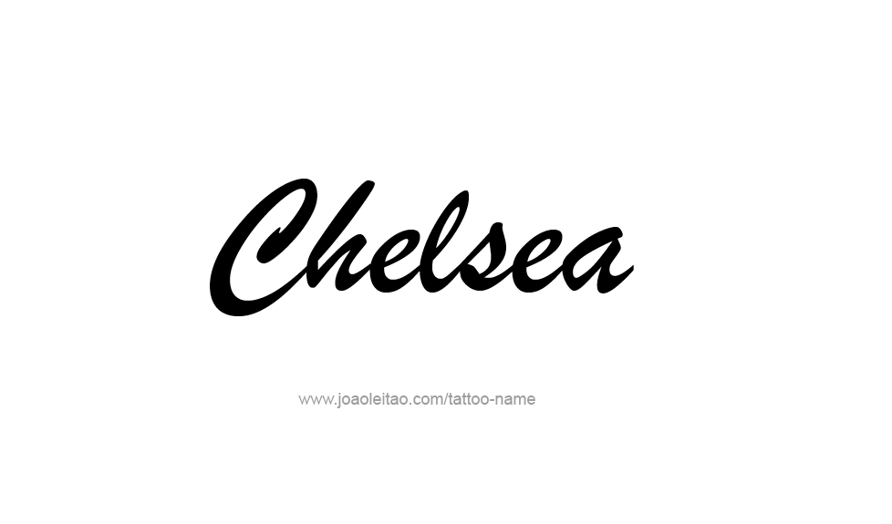 Tattoo Design Name Chelsea  