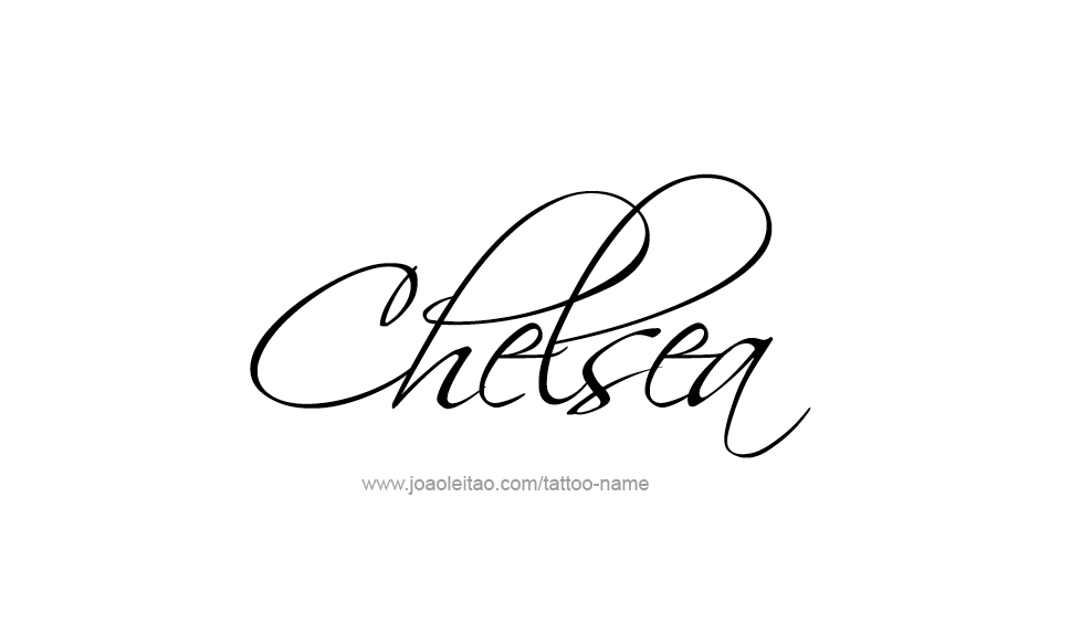 Tattoo Design Name Chelsea  