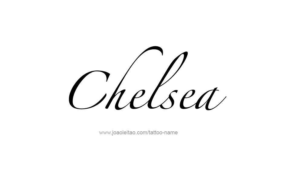 Tattoo Design Name Chelsea  