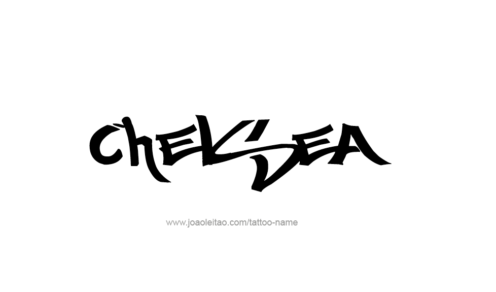 Tattoo Design Name Chelsea  