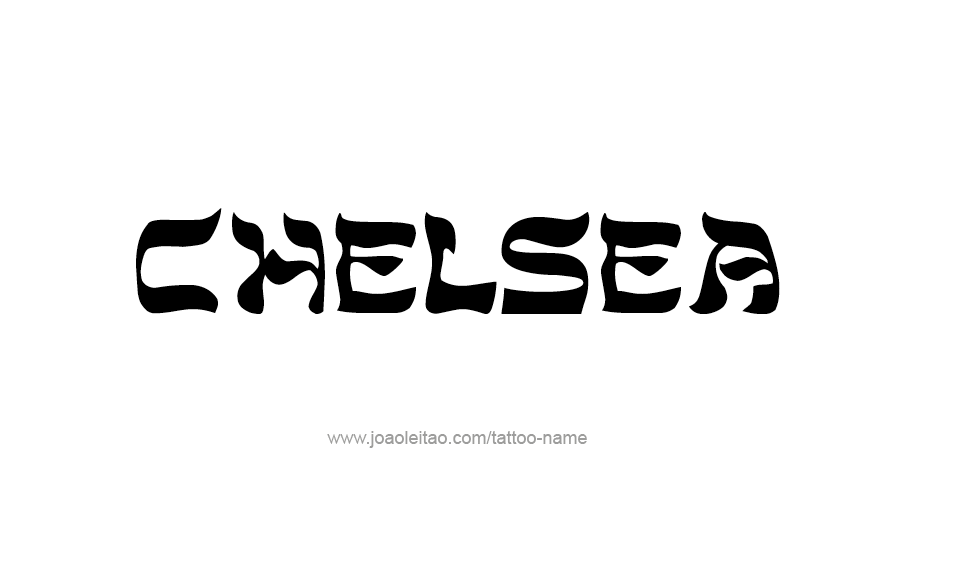 Tattoo Design Name Chelsea  