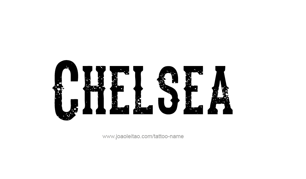 Tattoo Design Name Chelsea  