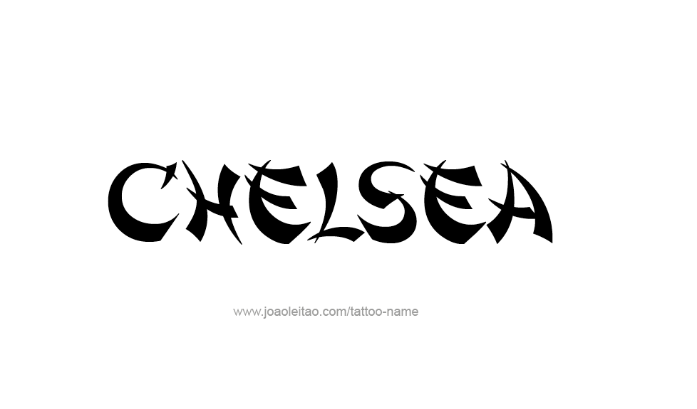 Tattoo Design Name Chelsea  