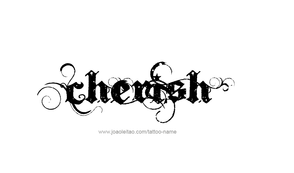 Tattoo Design Name Cherish  