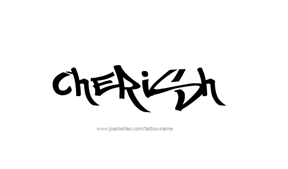 Tattoo Design Name Cherish  