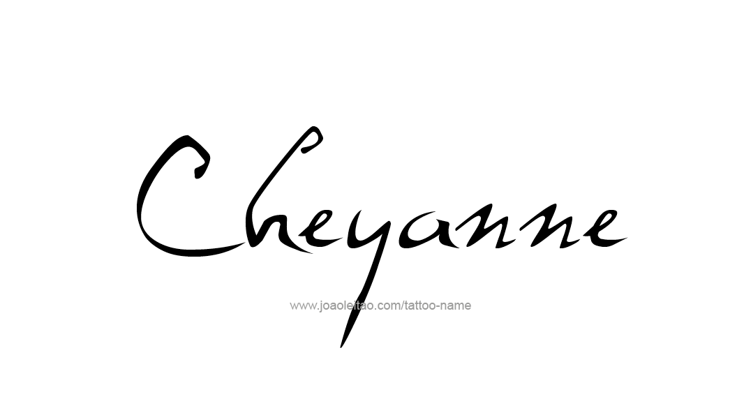 Tattoo Design Name Cheyanne  