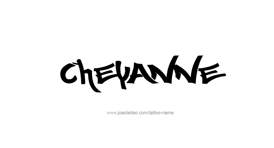 Tattoo Design Name Cheyanne  