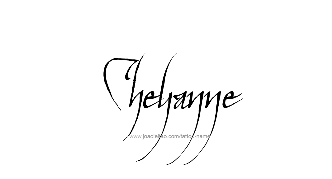 Tattoo Design Name Cheyanne  