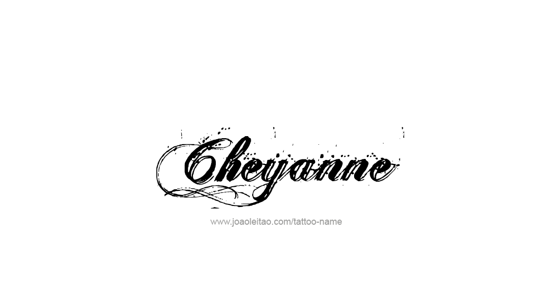 Tattoo Design Name Cheyanne  