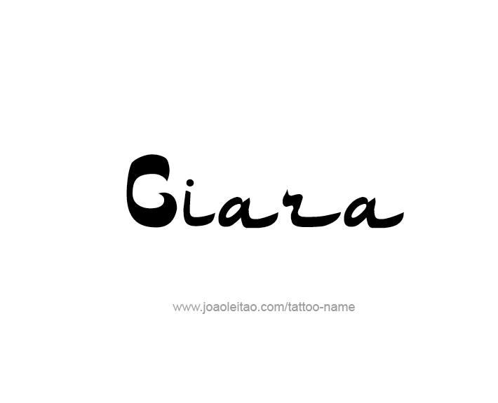 Tattoo Design Name Ciara   