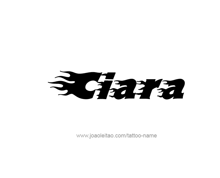 Tattoo Design Name Ciara   