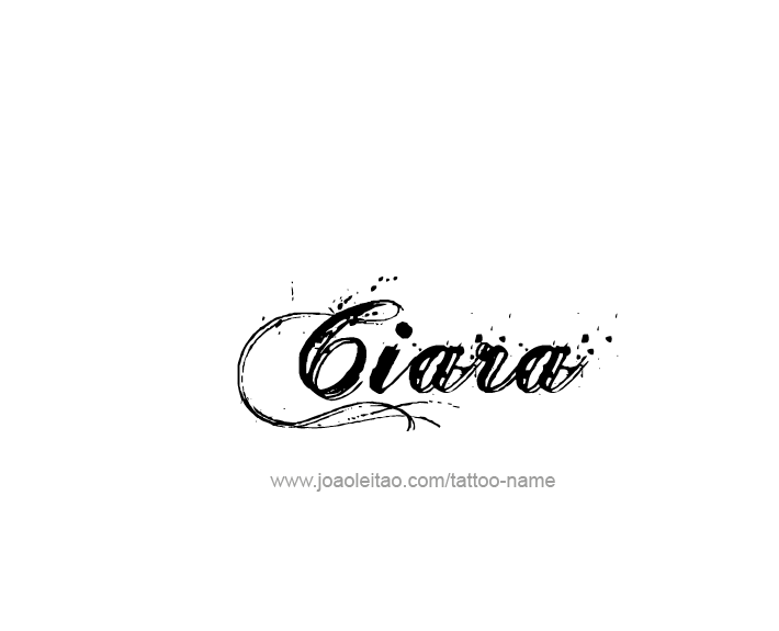 Tattoo Design Name Ciara   