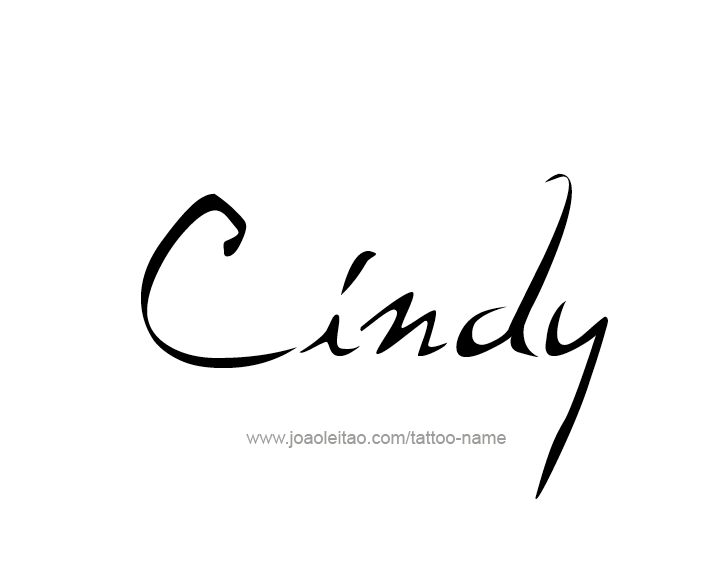 Tattoo Design Name Cindy   