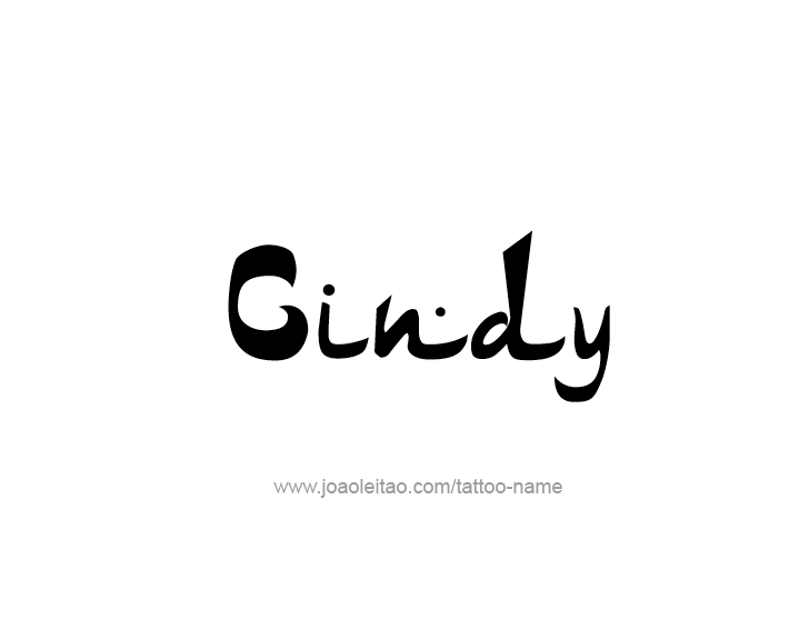 Tattoo Design Name Cindy   