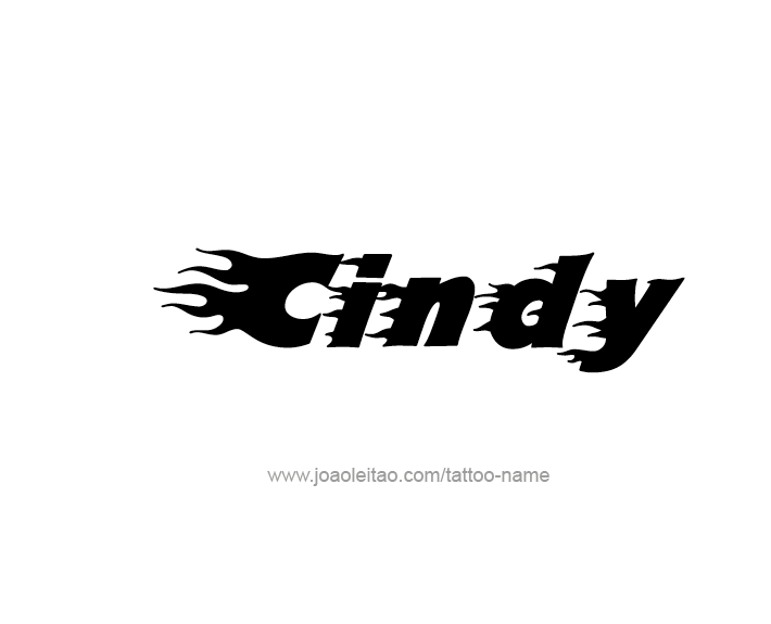 Tattoo Design Name Cindy   