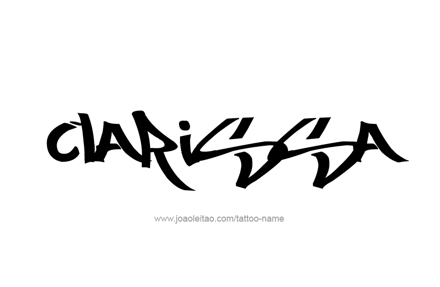 Tattoo Design Name Clarissa   