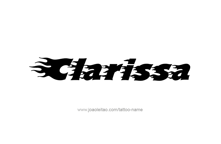 Tattoo Design Name Clarissa   