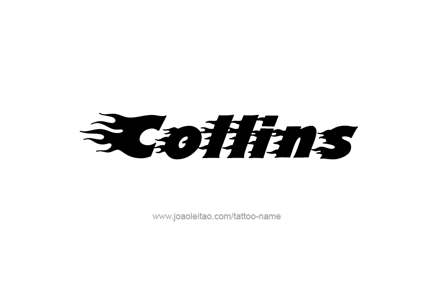 Tattoo Design Name Collins   