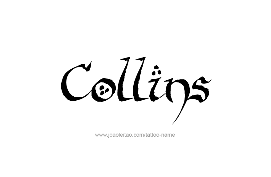 Tattoo Design Name Collins   