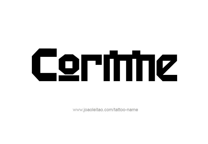 Tattoo Design Name Corinne   