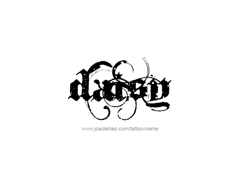 Tattoo Design Name Daisy   