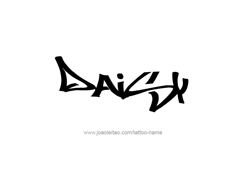 Tattoo Design Name Daisy   