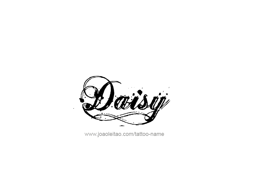 Tattoo Design Name Daisy   