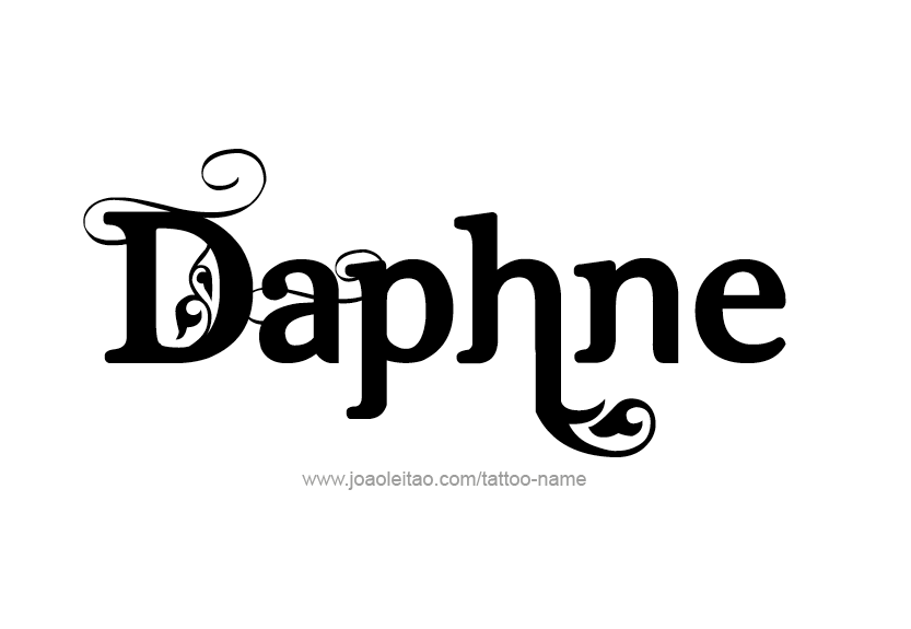 Tattoo Design Name Daphne   