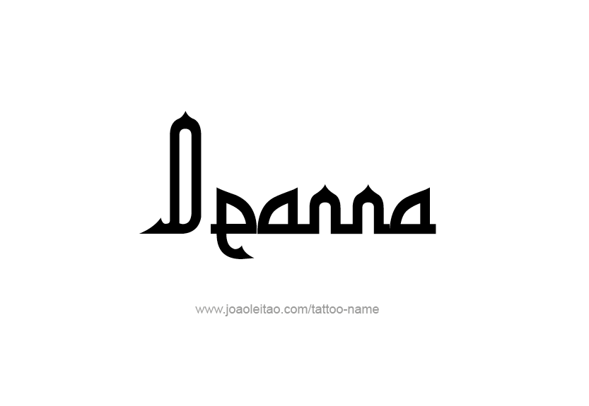 Tattoo Design Name Deanna   