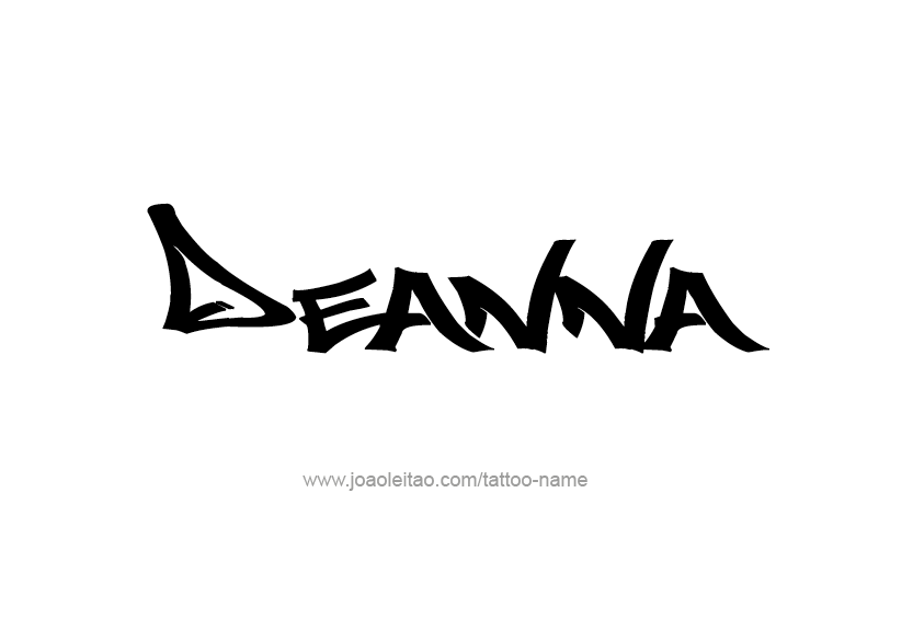 Tattoo Design Name Deanna   